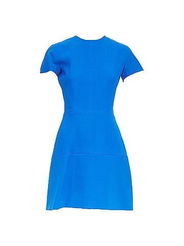 Victoria Beckham Victoria Beckham Silk Cap Sleeve Dress (view 1)