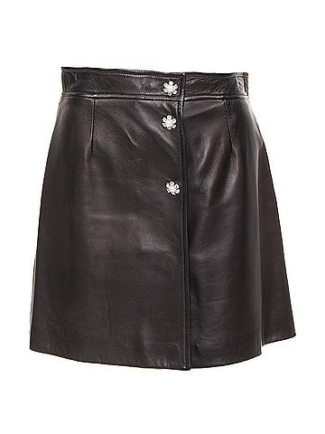 Miu Miu Miu Miu 2021 Lambskin Leather Skirt (view 1)