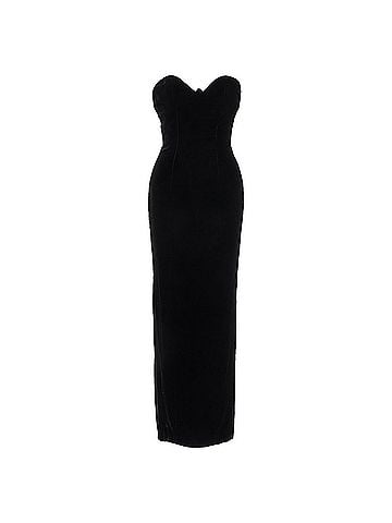 Alexandre Vauthier Alexandre Vauthier Velvet Strapless Gown (view 1)