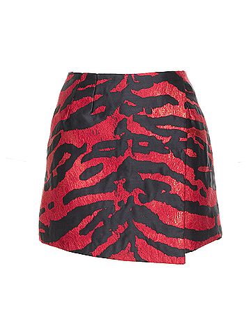 Dolce & Gabbana Dolce Gabbana Tiger Stripe Jacquard Skirt (view 1)