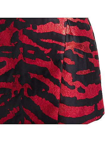 Dolce & Gabbana Dolce Gabbana Tiger Stripe Jacquard Skirt (view 2)