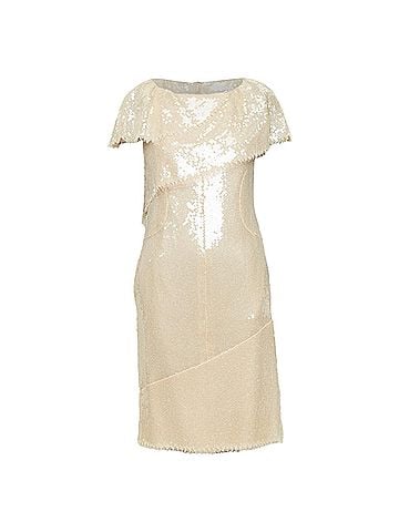 Chanel Chanel Sequin Capelet Shift Dress (view 1)
