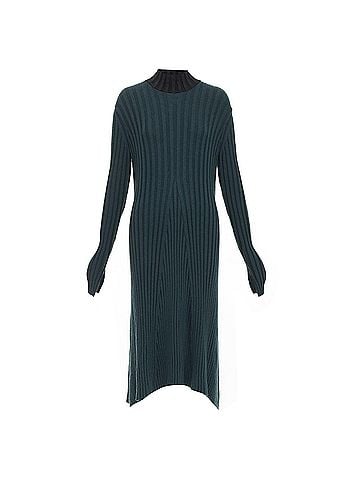 Céline Celine 2014 Wool Mock Neck Dress (view 1)