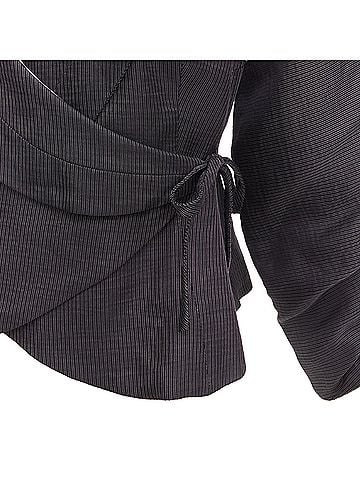 Giorgio Armani Giorgio Armani Ramie Blend Crop Blazer (view 2)