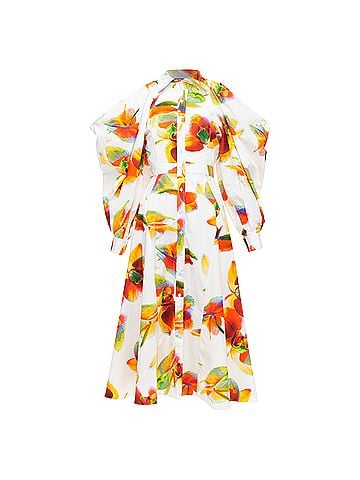 Alexander McQueen Alexander Mcqueen 2023 Slash Shoulder Dress (view 1)