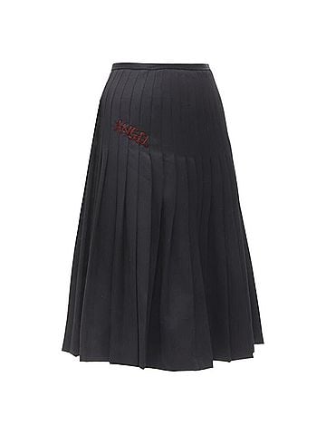Dsquared2 Dsquared2 Angel Embroidery Flared Skirt (view 1)