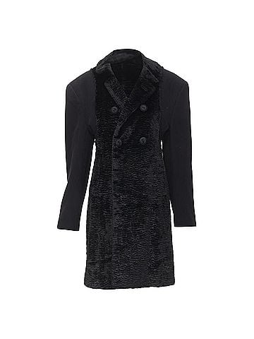 Comme des Garçons Comme Des Garcons Faux Fur Oversized Coat (view 1)