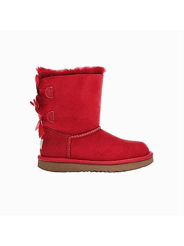 Ugg Toddler Bailey Bow Ii Boot 9 Mo in Ribbon Red (view 2)