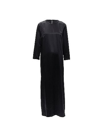 Alexander Wang Alexander Wang Satin Classic Crew Neck Dress (view 1)