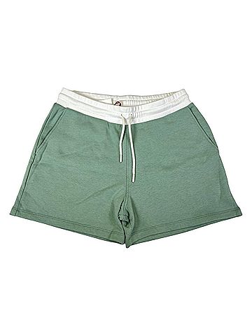 Bally Women's Pull On Drawstring Shorts in Laguna/Bone (view 2)