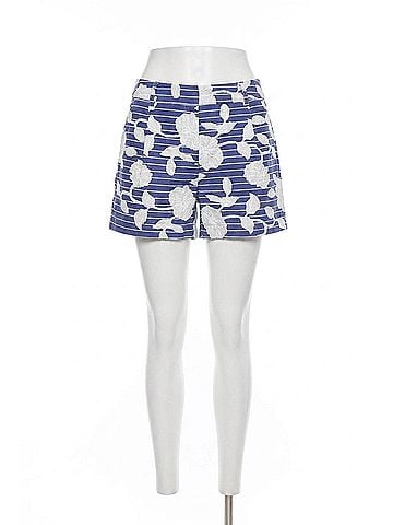 Milly Amanda Floral Short in Blue (view 1)