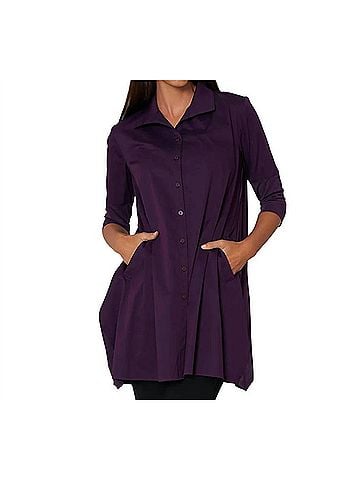 Stella Carakasi Tiburon Icon Tunic in Amethyst (view 2)