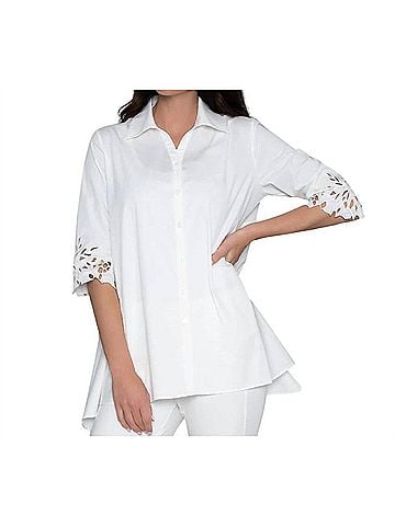 Stella Carakasi Poetry Tunic in Soft White (view 2)