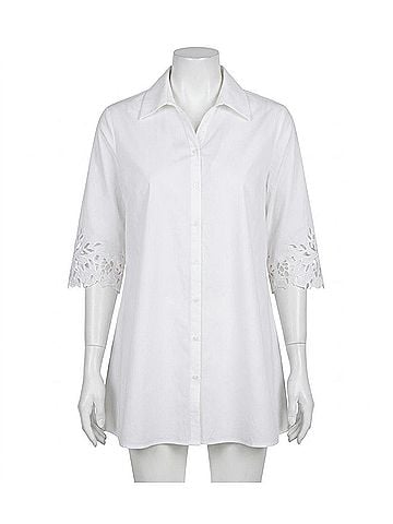 Stella Carakasi Poetry Tunic in Soft White (view 1)