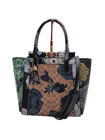 Coach x Kaffe Troupe Tote Leather Tote (view 1)