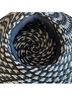 Eric Javits 100% Straw Print Blue White Hat One size - photo 6