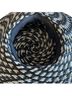 Eric Javits 100% Straw Print Blue White Hat One size - photo 2