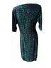 BCBGMAXAZRIA Animal Print Green Black T-Shirt Size L - photo 2