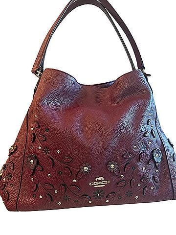 Coach Edie 31 Leather Hobo (view 1)
