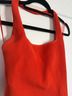 Babaton Red Orange Sleeveless Top Size S - photo 4
