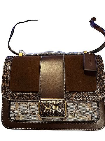 Coach Coach Alie Shoulder Bag Leather Crossbody Bag (view 1)