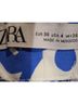 Zara Floral White Blue Casual Pants Size 4 - photo 3