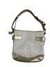 Coach White Gold Leather Shoulder Bag One size - photo 2