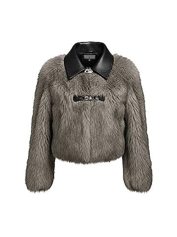 Alice + Olivia Faux Fur Jacket (view 2)