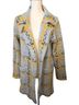 Madison Plaid Gray Yellow Black Coat Size L - photo 5