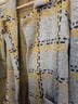 Madison Plaid Gray Yellow Black Coat Size L - photo 7