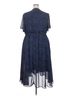 BLOOMCHIC 100% Polyester Polka Dots Blue Bloomchic Casual Dress Size 22 - photo 2