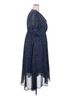 BLOOMCHIC 100% Polyester Polka Dots Blue Bloomchic Casual Dress Size 22 - photo 3