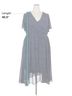 BLOOMCHIC 100% Polyester Polka Dots Blue Bloomchic Casual Dress Size 22 - photo 5