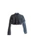 Darker Wavs Black Denim Jacket Size M - photo 2