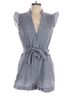 Derek Lam 100% Cotton Tweed Blue Derek Lam Romper One size - photo 1
