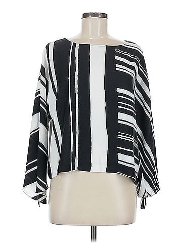 Black Label by Chico's Black Label By Chico's 3/4 Sleeve Blouse (view 1)