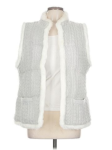 Talbots Talbots Faux Fur Vest (view 1)