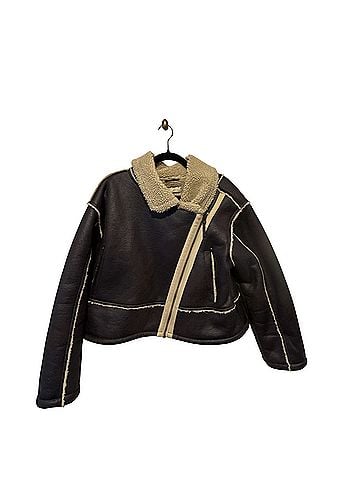 Pilcro Faux Leather Jacket (view 1)