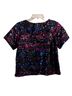 Sanctuary 100% Polyester 100% Rayon Black Pink Blue Short Sleeve Blouse Size XS - photo 2