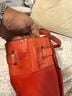 Elliott Lucca Red Leather Tote One size - photo 6