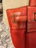 Elliott Lucca Red Leather Tote One size - photo 5
