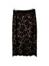 Ronny Kobo Floral Black Tan Formal Skirt Size S - photo 2
