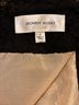 Ronny Kobo Floral Black Tan Formal Skirt Size S - photo 3
