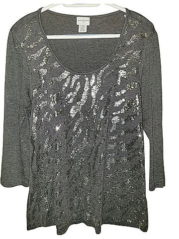 Jaclyn Smith Long Sleeve Blouse (view 1)