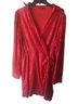 Double Crazy Red Cocktail Dress Size 14 - photo 1