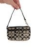 Coach Print Black Tan Wristlet One size - photo 1
