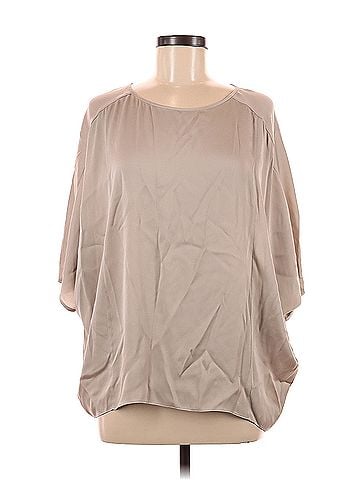 Vince. Vince. 3/4 Sleeve Silk Top (view 1)