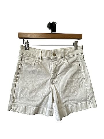 White House Black Market high rise 5” Denim Shorts (view 1)