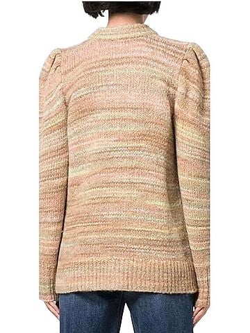 LoveShackFancy Wilford Boyfriend Harvest Oat Cardigan (view 2)