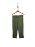 Frank & Eileen Olive Green Blackstone Raw Hem Crop Utility Cargo Pants - photo 1